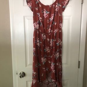 For Justify floral dress size large